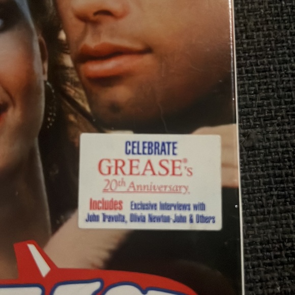 NEW Grease VHS 1998 20th Anniversary Edition Ultra Rare Screener Demo NOS SEALED - Picture 2 of 10